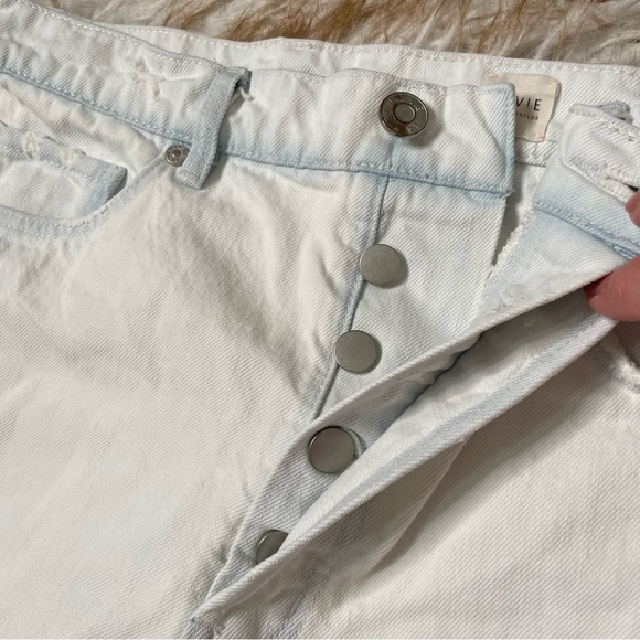 La Vie Rebecca Taylor whitewash button fly crop - Picture 9 of 9